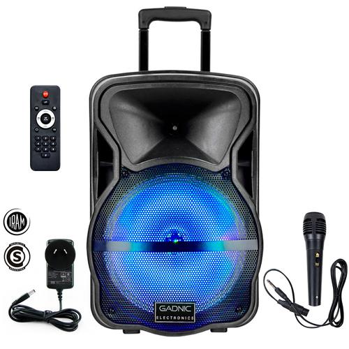 Parlante Gadnic Live Studio XBS4 Bluetooth 3500w Micrófono Karaoke - 0