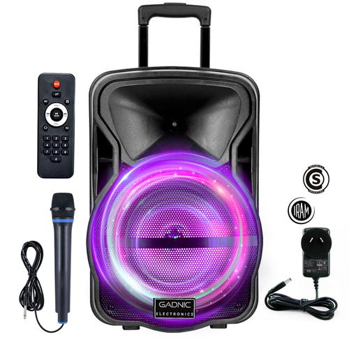 Parlante Gadnic Live Studio XBS5 Bluetooth 4000w Micrófono Karaoke - 0