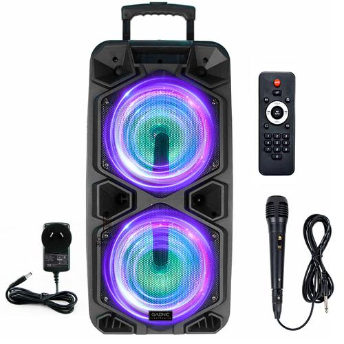 Parlante Gadnic Live Studio XBS6 Bluetooth 4500w Micrófono Karaoke - 0