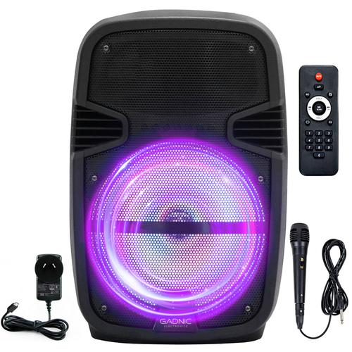 Parlante Gadnic Live Studio XBS12 Bluetooth 2450w Función Karaoke - 0