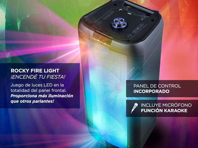 Parlante Gadnic Rocky Fire Led XBS30 Bluetooth 3000w SubWoofer 8 - 3