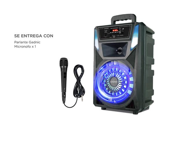 Parlante Gadnic XBS33 Bluetooth USB 2600W TWS - 5