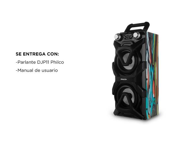 Parlante Philco DJP11 Portatil Bluetooth con bateria  - 6
