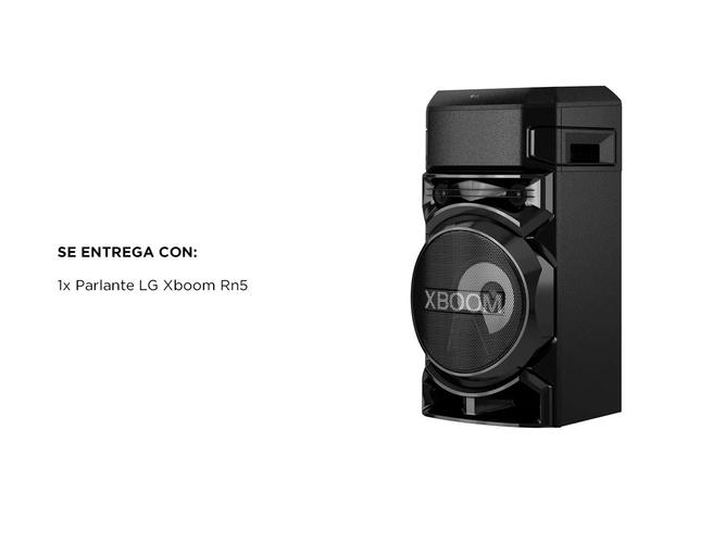 Parlante LG Xboom Rn5 Bluetooth Microfono 500w - 6