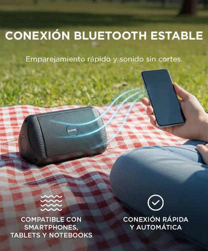 Parlante Gadnic Portátil Con Bluetooth   - 2