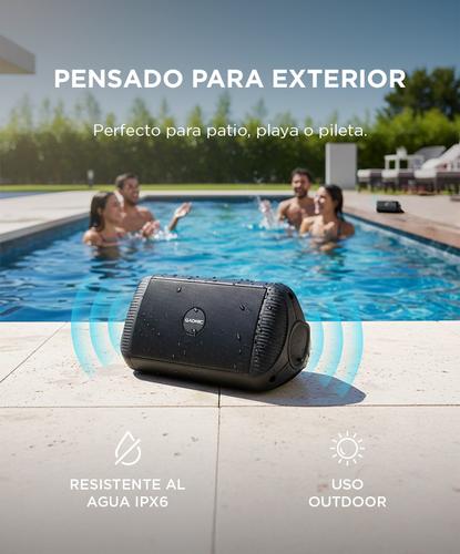 Parlante Gadnic Portátil Con Bluetooth   - 4