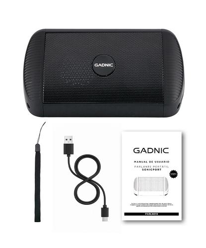 Parlante Gadnic Portátil Con Bluetooth   - 6