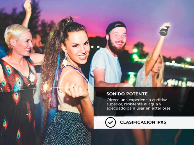Parlante Portatil EchoGo Gadnic Bluetooth Con Luz RGB  Outlet - 2
