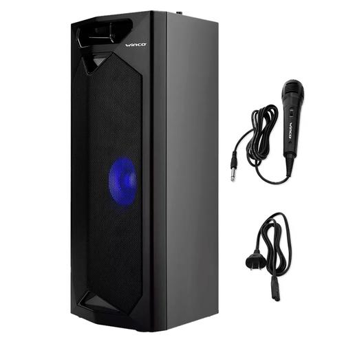 Parlante Inalambrico Winco W740 Bluetooth USB Karaoke Microfono - 0