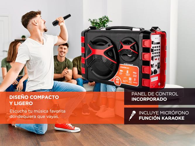 Parlante Portátil Bluetooth Winco W211 - 2