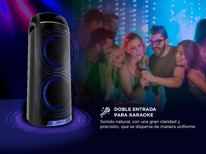 Parlante Noblex MNT390 Torre de Sonido con Bluetooth Portatil 4800W  - 2