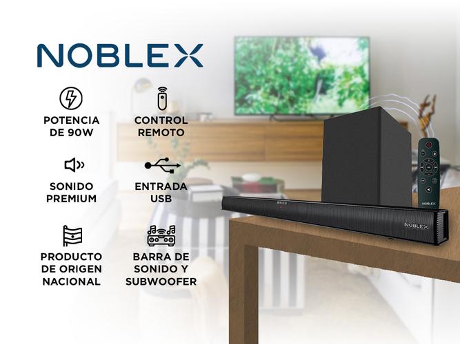 Barra De Sonido Noblex Sb100sw Soundbar 2.1 90w Bluetooth HDMI - 1
