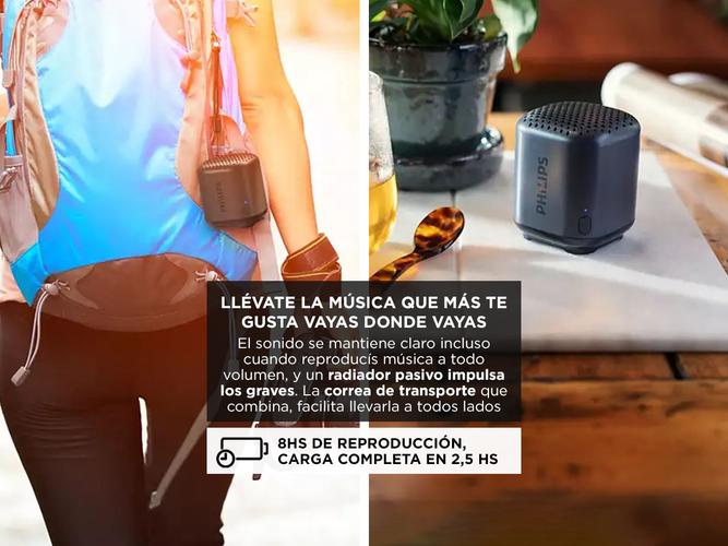 Parlante Bluetooth Philips TAS1505B/00 - 2