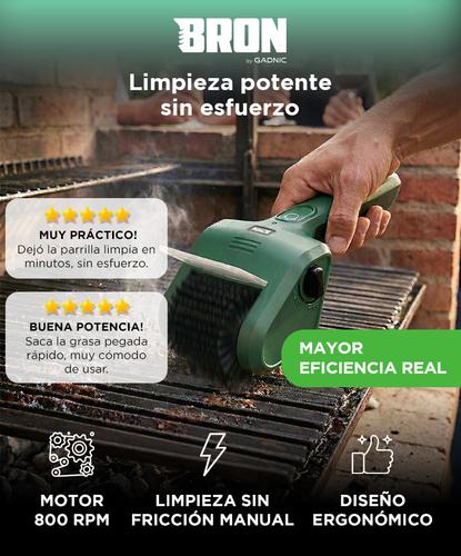 Cepillo Electrico Limpiador De Parrilla Bron By Gadnic Recargable Potente - 1