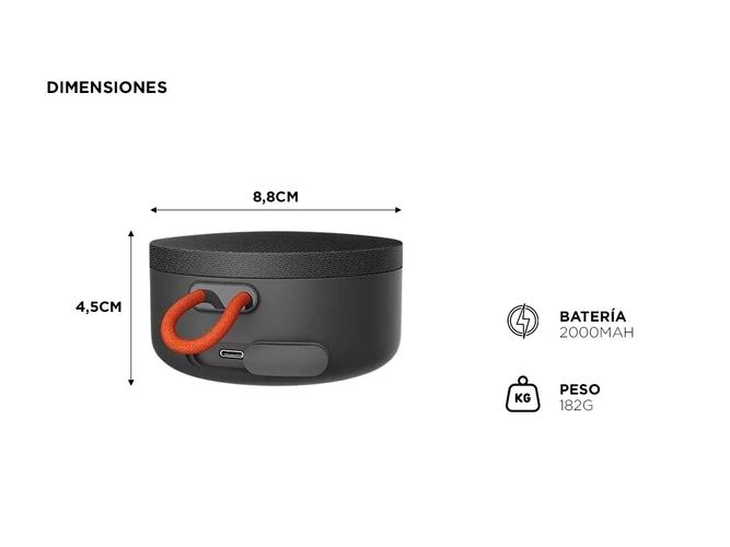 Parlante Xiaomi Mi Portable Bluetooth Grey - 4