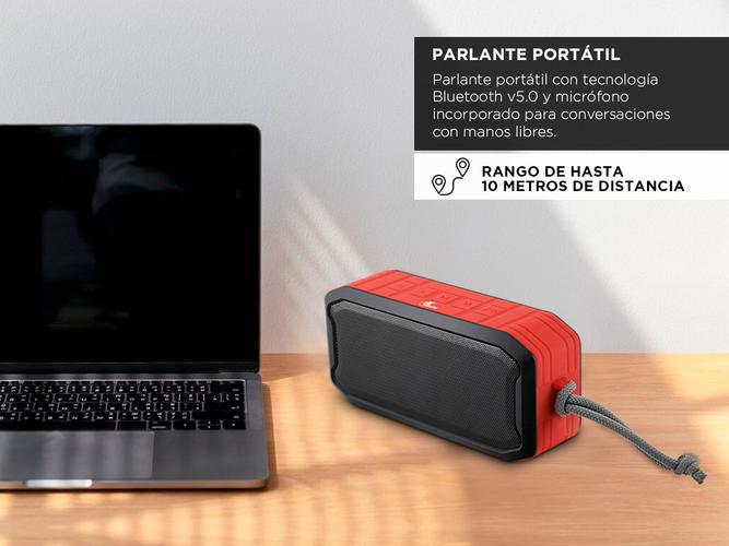 Parlante Portátil X-Tech Malloy con Bluetooth XTS-621 - 2
