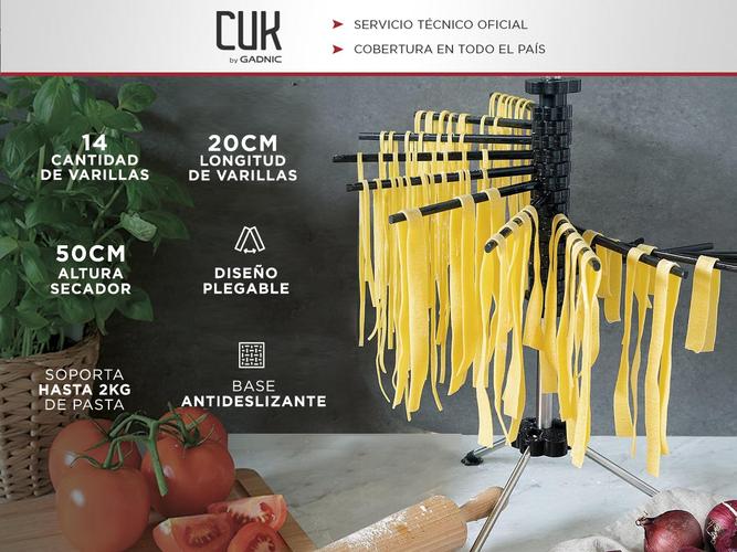 Secador De Pasta Gadnic Plegable Con 14 Varillas - 1