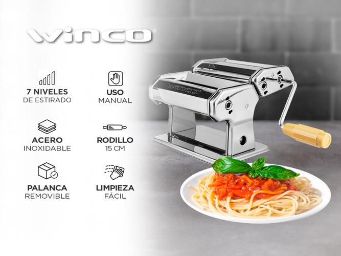Fabrica De Pastas Winco W150 Maquina Acero Inoxidable Outlet - 1