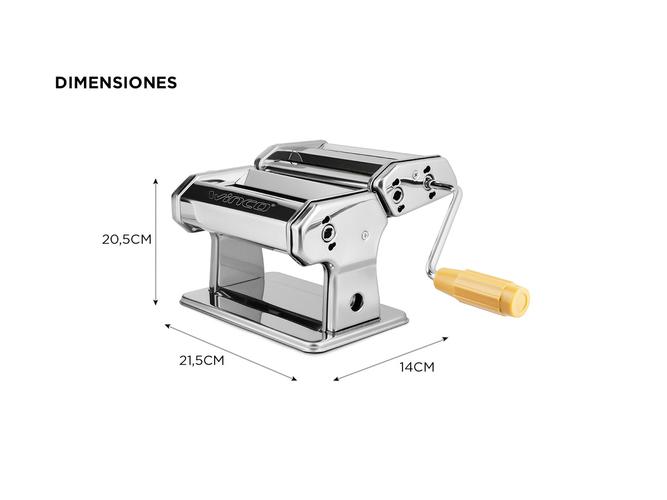 Fabrica De Pastas Winco W150 Maquina Acero Inoxidable Outlet - 3