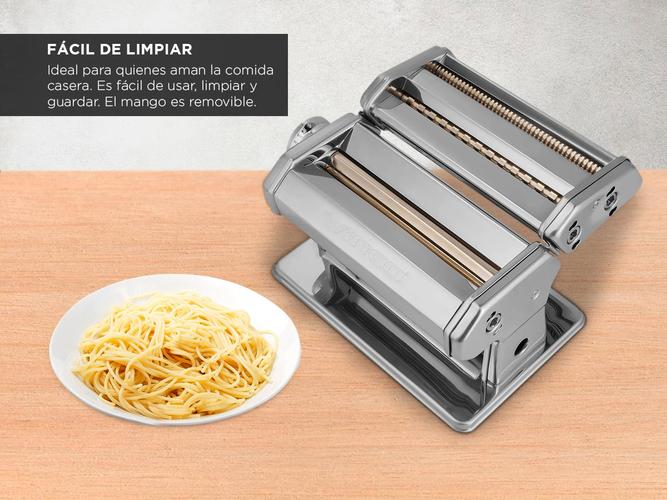 Fábrica de Pasta Manual Winco 18cm Acero inoxidable W180F  - 3