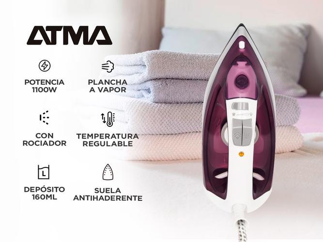 Plancha A Vapor Atma Easy Care PAV2477PI - 1