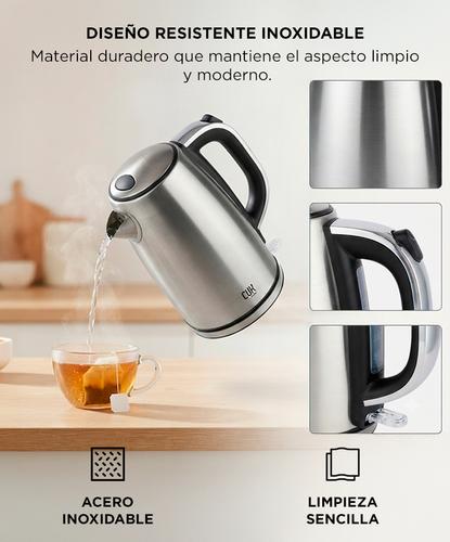 Pava Eléctrica Cuk By Gadnic 1.7L 2000W Acero Inoxidable   - 4