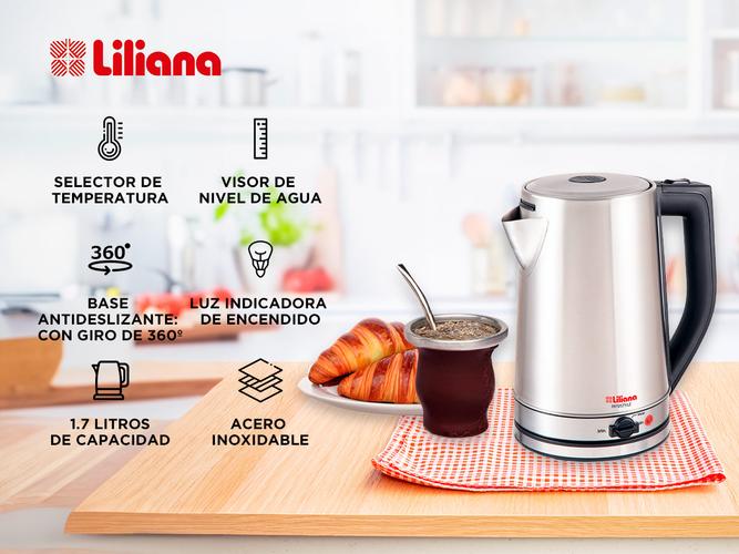 Pava Eléctrica Liliana AP200 Capacidad 17L 2000W  - 1