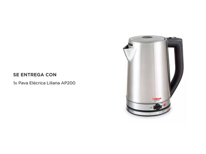 Pava Eléctrica Liliana AP200 Capacidad 17L 2000W  - 5