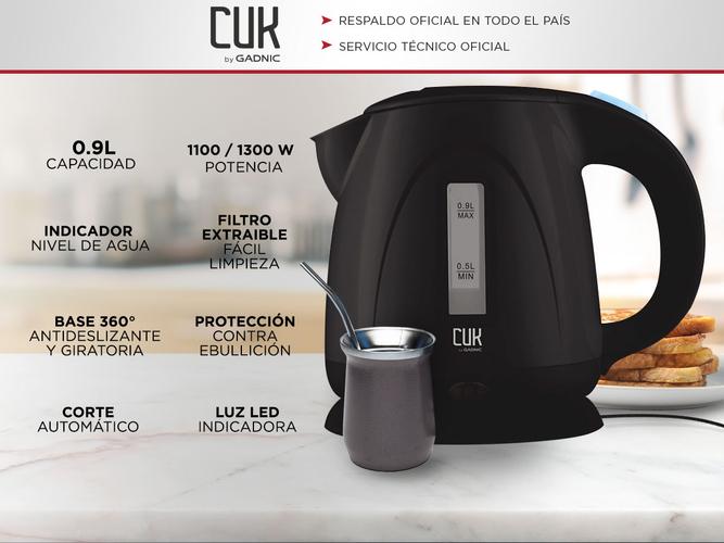 Pava Electrica Gadnic 0.9L  220 / 240 V  - 1