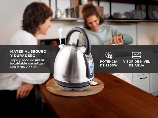 Pava Electrica Cuk Gadnic 17L Acero Inoxidable - 2