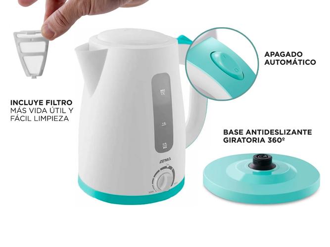 Pava Electrica ATMA PE5717N corte de mate  - 3