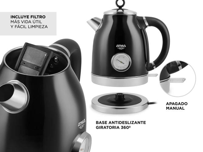 Pava Electrica Atma Peatp21vbp 1.7L Vintage - 3