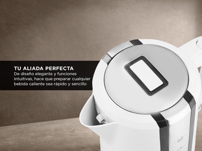 Pava Electrica Winco Jarra Corte Automatico 1.7L Blanco  - 2