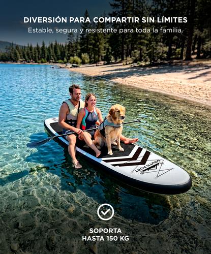 Tabla Paddle Surf South Port By Gadnic Inflable Base Antideslizante Board 305 cm  - 4