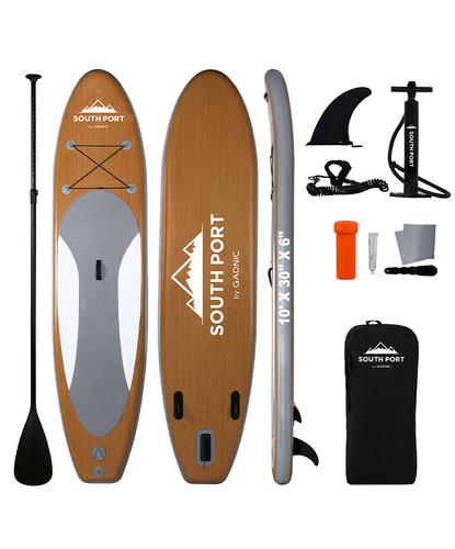 Tabla Paddle Surf South Port By Gadnic Inflable Base Antideslizante EVA Board 305 cm Con Remo - 6