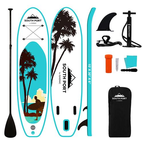 Tabla Paddle Surf South Port By Gadnic Inflable Base Antideslizante Board 305 cm Con Remo - 0