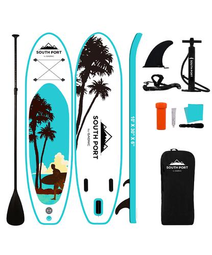Tabla Paddle Surf South Port By Gadnic Inflable Base Antideslizante Board 305 cm Con Remo - 6