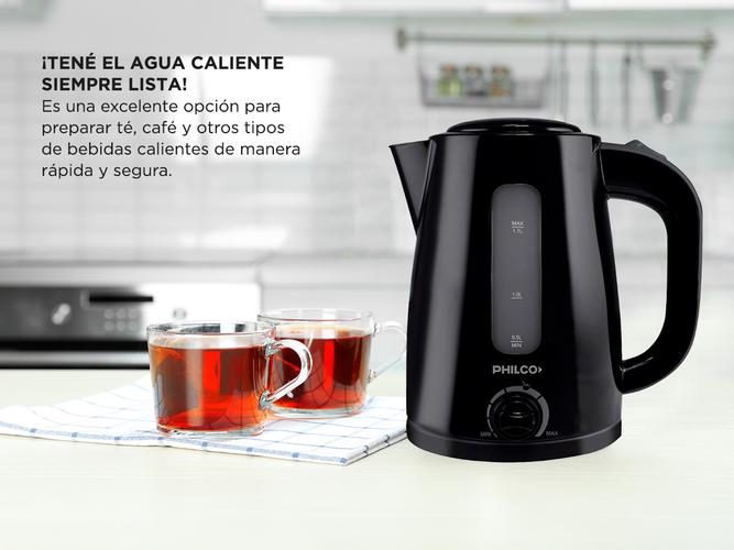 Pava Eléctrica Philco 1.7 Lts PE1821NPP Negra - 2