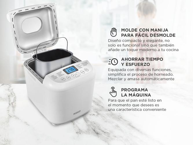 Horno de Pan Peabody 1KG 19 Programas PEFP900B - 3