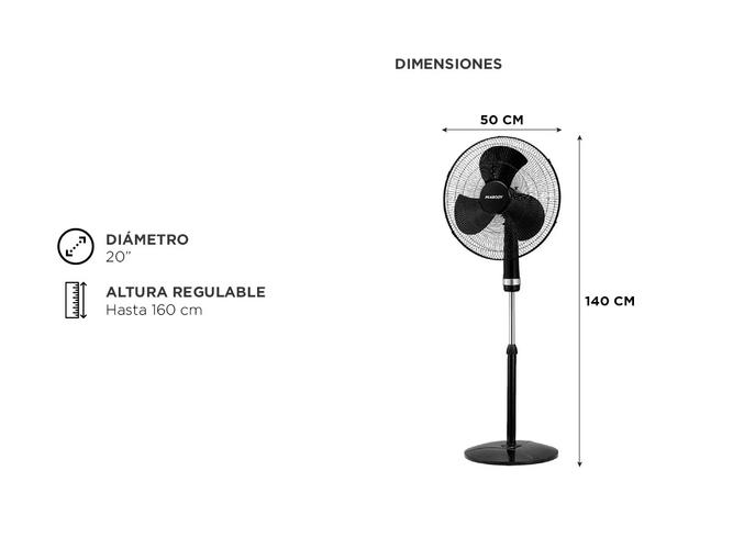 Ventilador de Pie Peabody 20