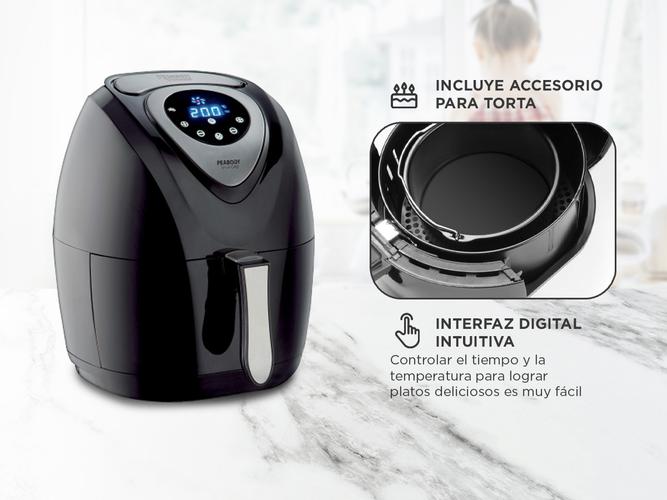 Freidora de Aire Peabody 3.2 Lts 1400 Watts Sin Aceite AF612N - 3