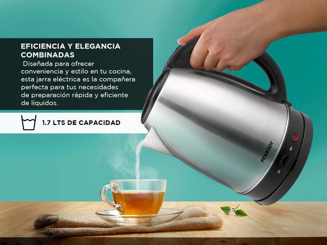 Pava Jarra Eléctrica Peabody 1.7 Lts KA1708 - 2