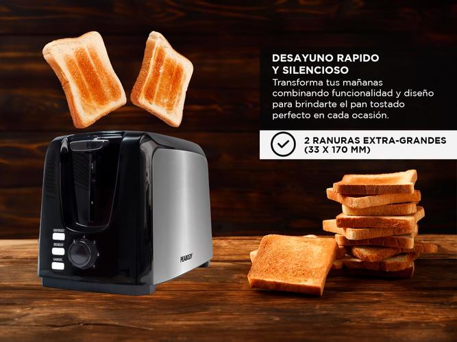 Tostadora Eléctrica Peabody 750 Watts T1305 - 2