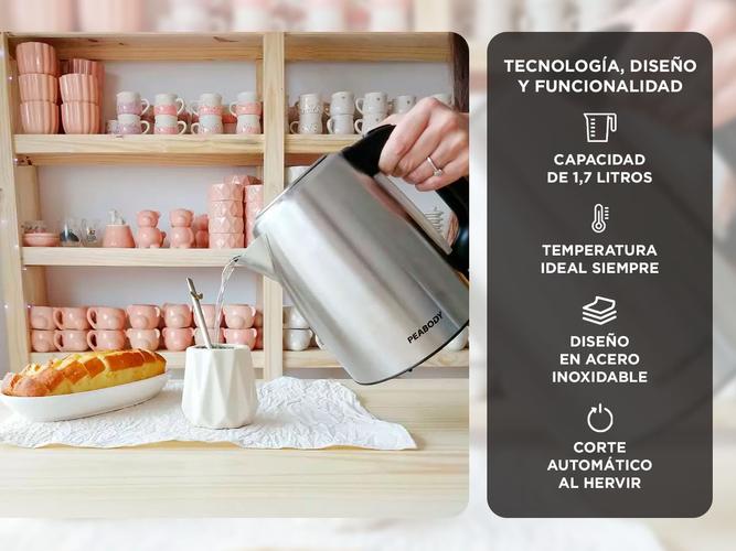 Pava eléctrica inoxidable Digital Peabody 17L PE-DKA1850 - 3