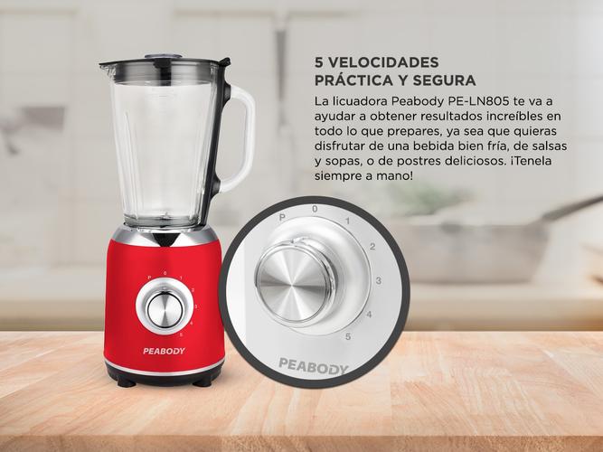  Licuadora Peabody PE-LN805 800w 1.75 L con jarra de vidrio - 3
