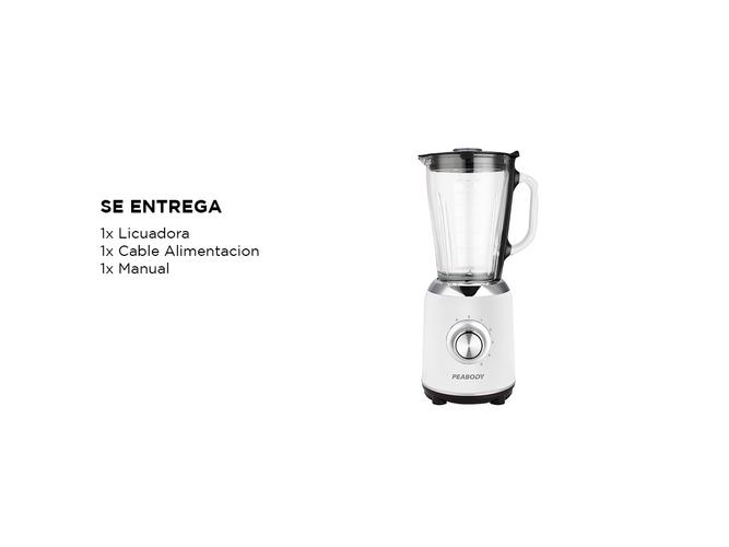  Licuadora Peabody PE-LN805 800w 1.75 L con jarra de vidrio - 5