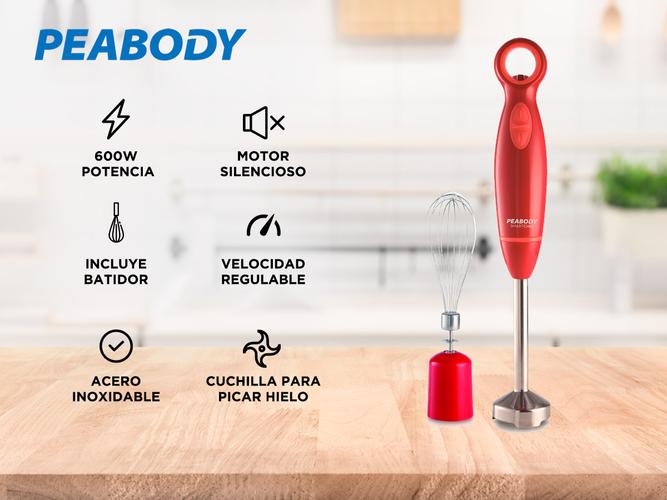  Mixer Mini Procesadora Peabody Smartchef PE-LM322 600W - 1