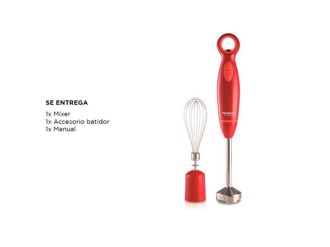  Mixer Mini Procesadora Peabody Smartchef PE-LM322 600W - 5