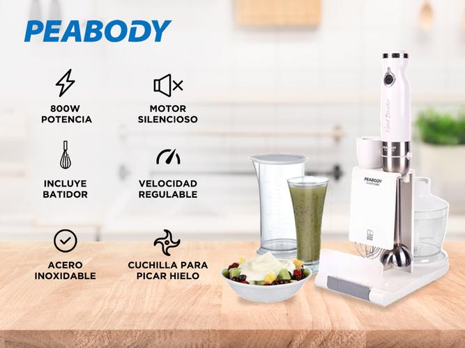  Mixer Mini Procesadora Peabody Smartchef PE-LMA327  800W - 1