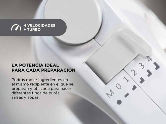 Batidora De Mano Peabody Pe-hma550 300w 4 Velocidades - 3